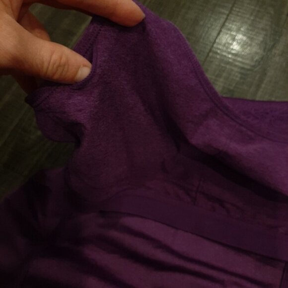 3/$20 MPG Active Tank Top Strappy Ruched Mesh Wrap Built-In Bra Athletic - Picture 12 of 15